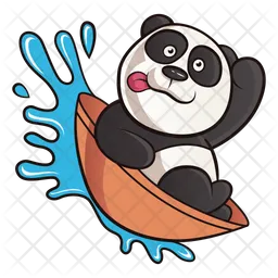 Panda carino  Icon