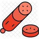 Carne Salame Comida Ícone