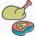 Carne  Ícone