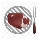 Carne Carne Comida Icon