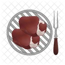 Carne Carne Comida Icon