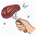 Grelhado Carne Carne Bovina Icon