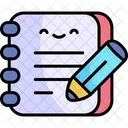 Ordinateur Portable Kawaii Bureau Icon