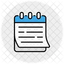 Carnet De Notes Icon