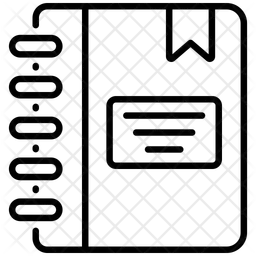 Carnet de notes  Icône