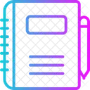 Carnet de notes  Icône