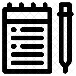 Carnet de notes  Icône
