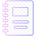 Cahier Ecriture Pages Icon