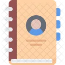 Carnet Contact Details Icon