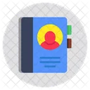 Carnet De Contacts Annuaire Telephonique Carnet Dadresses Icon