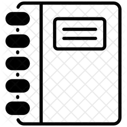 Carnet de croquis  Icône