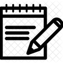 Cahier Livre Dessin Icône