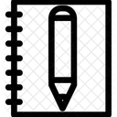 Cahier Livre Dessin Icône