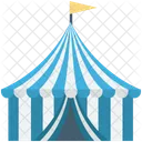 Carnival Circus Tent Icon