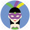 Carnival Party Mask Icon