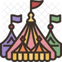 Carnival Tent Funfair Icon