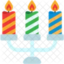 Carnival Candles Candles Celebration Icon