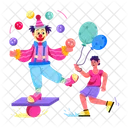 Carnival Clown  Icon