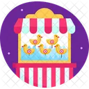 Carnival Game Throw Dart Amusement Park アイコン
