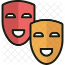 Carnival Comedy Symbol Movie Masks アイコン