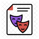 Carnival Masks Show Icon