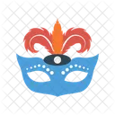 Mask Carnival Circus Icon