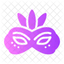 Carnival Mask Eye Accessory Icon