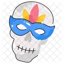 Mask Party Traditional Icon