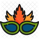Carnival Mask Brazil Icon