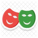Carnival Mask Theater Mask Party Prop Icon