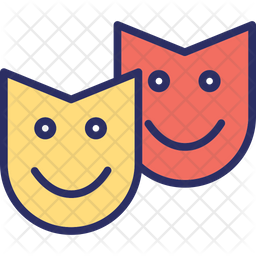 Carnival masks Icon
