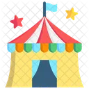 Carnival Tent Circus Circus Tent Icon