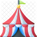 Carnival Tent Circus Circus Tent Icon