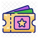 Carnival ticket  Icon