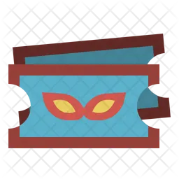 Carnival Ticket  Icon