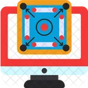 Carom Game Play Icon