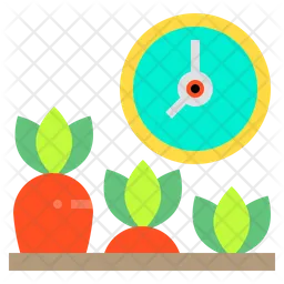 Carot Time  Icon