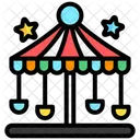 Carousel Amusement Carnival Icon