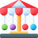 Carousel Amusement Carnival Icon