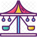 Carousel Park Amusement Park Icon