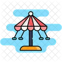 Carousel Amusement Carnival Icon