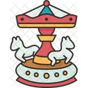 Carousel Merry Horse Icon