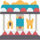 Carousel Ride Amusement Icon