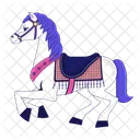Carousel Horse Isolated Horse Attraction Antique Icon