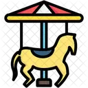 Carousel Horse Carousel Amusement Park Icon