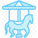 Carousel Horse Carousel Amusement Park Icon