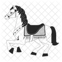 Carousel horse vintage  Icon