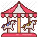 Carousel Merry Go Go Around 아이콘
