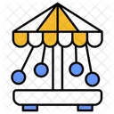 Carousel Amusement Carnival Icon