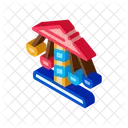 Children Carousel Attraction Icon